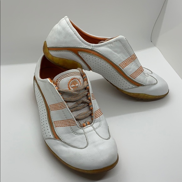 ♓️Timberland white tan shoes men like nwot ♓️♓️♓️ - Picture 1 of 4